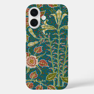 Walter Crane Antike Lilie und Rose Floral iPhone 16 Hülle