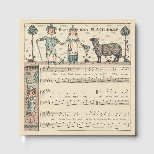 Walter Crane Baa Baa schwarzes Schaf Kinderreim Gästebuch