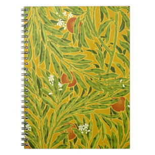 Walter Crane Das Orange Tree Art Nouveau Notizblock