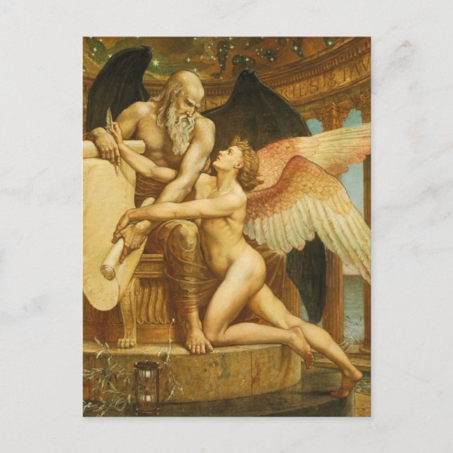 Walter Crane - Die Rolle der Postkarte für das Sch (Vorderseite)