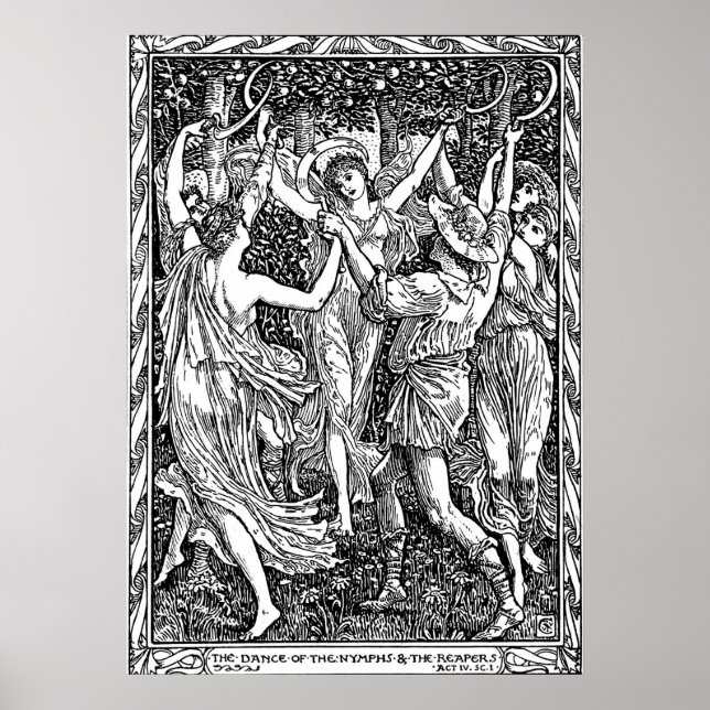 WALTER CRANE POSTER (Vorne)