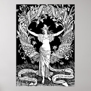 WALTER CRANE POSTER