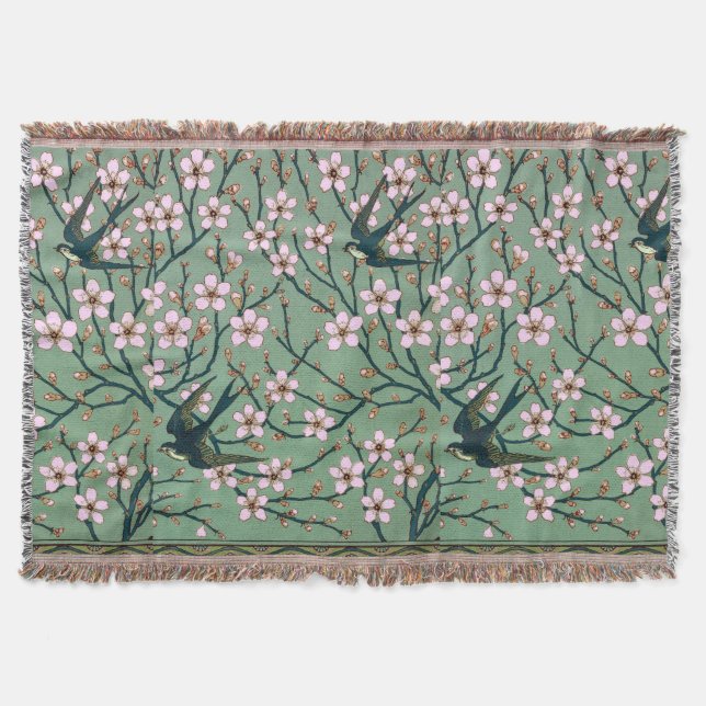 Walter Crane Schwalben und Mandeln Decke (Vorderseite)