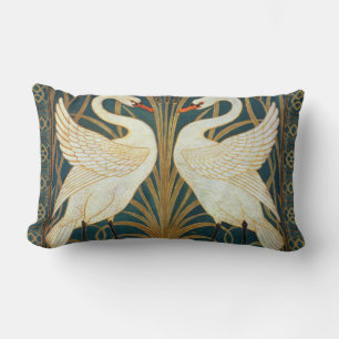 Walter Crane Schwan, Binse Und Iris Jugendstil Lendenkissen