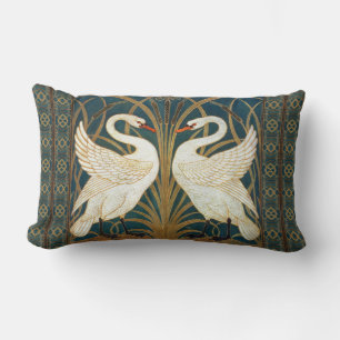 Walter Crane Schwan, Binse Und Iris Jugendstil Lendenkissen