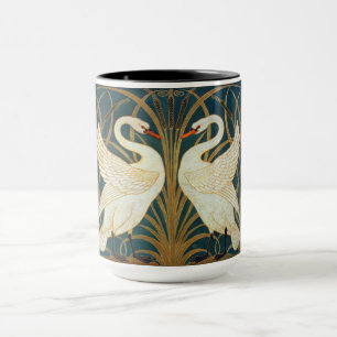 Walter Crane Schwan, Eilrush und Schwertlilie Art Tasse