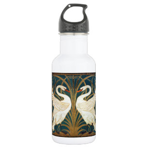 Walter Crane Schwan, Eilrush und Schwertlilie Art  Trinkflasche