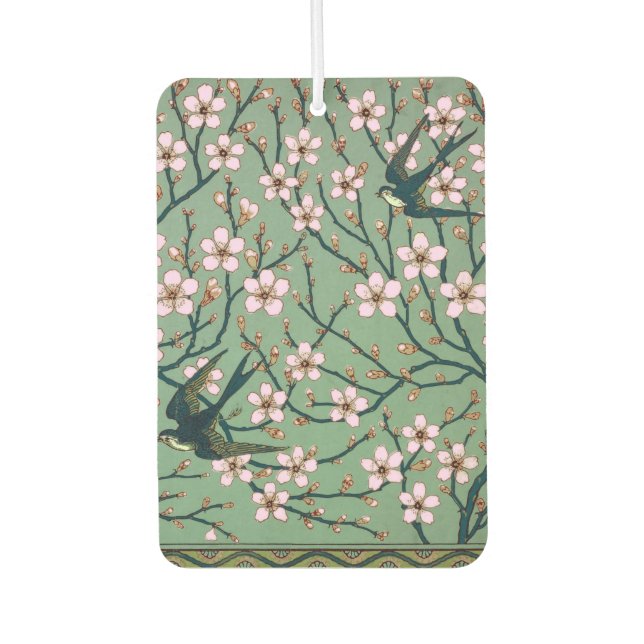 Walter Crane Swallows and Almonds Autolufterfrischer (Vorderseite)