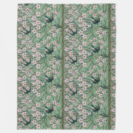 Walter Crane Swallows and Almonds Fleecedecke