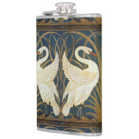 Walter Crane - Swan, Rush and Iris Art Nouveau