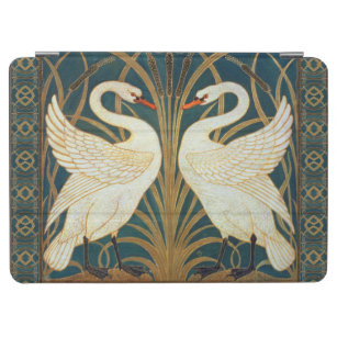Walter Crane Swan, Rush und Iris Art Nouveau iPad Air Hülle