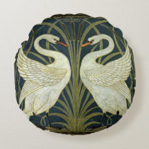 Walter Crane Swan & Rush und Iris viktorianisch 