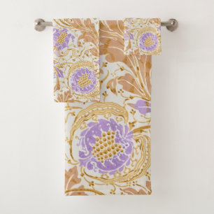 Walter Crane Teazle & Pomegranate Jugendstil Badhandtuch Set