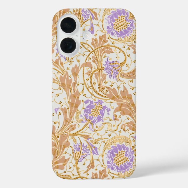 Walter Crane Teazle & Pomegranate Jugendstil Case-Mate iPhone Hülle (Rückseite)