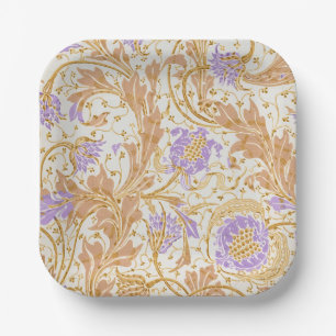 Walter Crane Teazle & Pomegranate Jugendstil Pappteller