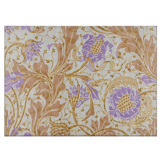 Walter Crane Teazle & Pomegranate Jugendstil Schneidebrett (Vorderseite)