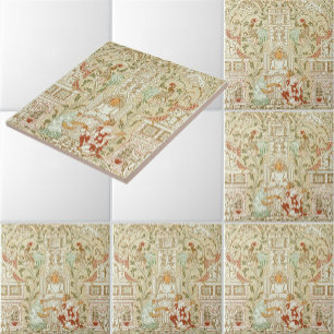 Walter Crane Vintage Das Haus, das Jack gebaut hat Fliese