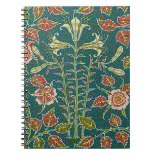 Walter Crane Vintage Lily und Rose Floral Notizblock