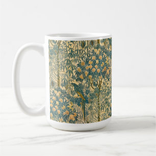 Walter Crane - Vintages Art Nouveau Macaw Muster Kaffeetasse