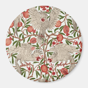 Walter Crane Weißer Kakadu Roter Granatapfel Kunst Magnet
