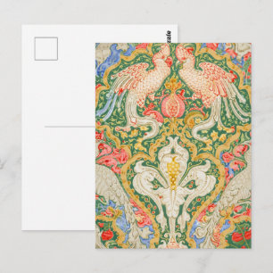 Walter Cranes Cockatoo Garden Postkarte