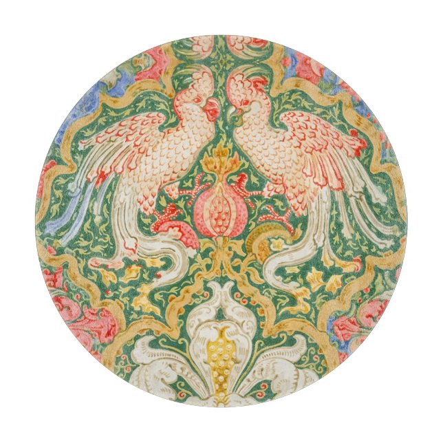 Walter Cranes Cockatoo Garden Schneidebrett (Vorderseite)