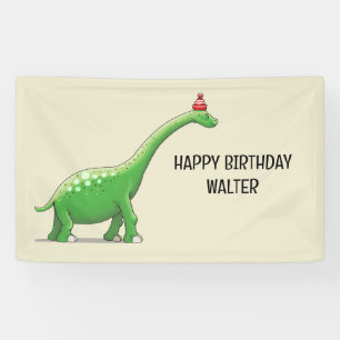 Walter der Dinosaurier Banner
