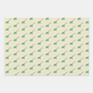 Walter der Dinosaurier Geschenkpapier Set