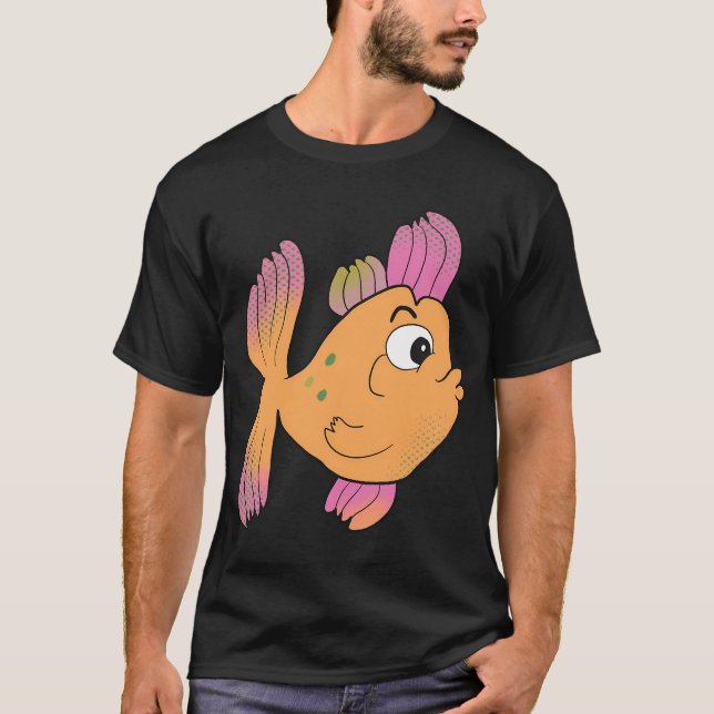 Walter der tropische Fisch T-Shirt (Vorderseite)