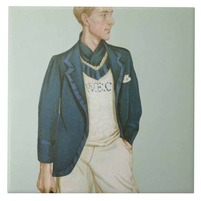 Walter Erskine-Crum, Illustration 'von den Männern Fliese (Vorderseite)