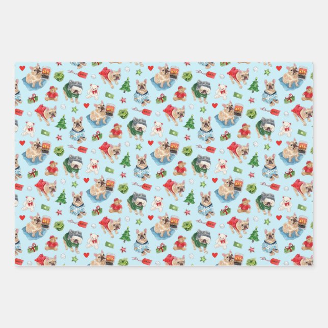 Walter Good Boy Holiday Wrapping Paper Geschenkpapier Set (Vorderseite 3)