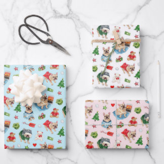 Walter Good Boy Holiday Wrapping Paper Geschenkpapier Set
