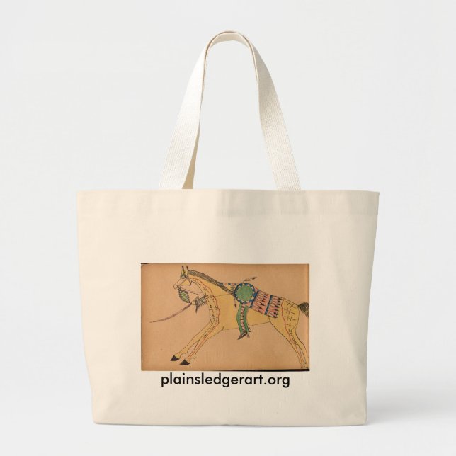 Walter-Knochen-Shirt:  Krieger #1 Jumbo Stoffbeutel (Vorne)