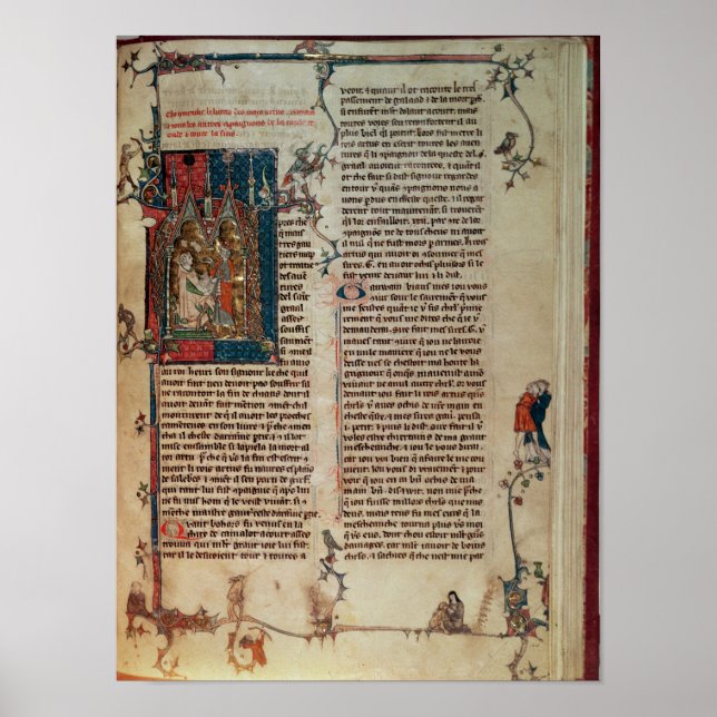 Walter Map über die Geschichte der Abenteuer Poster (Vorne)