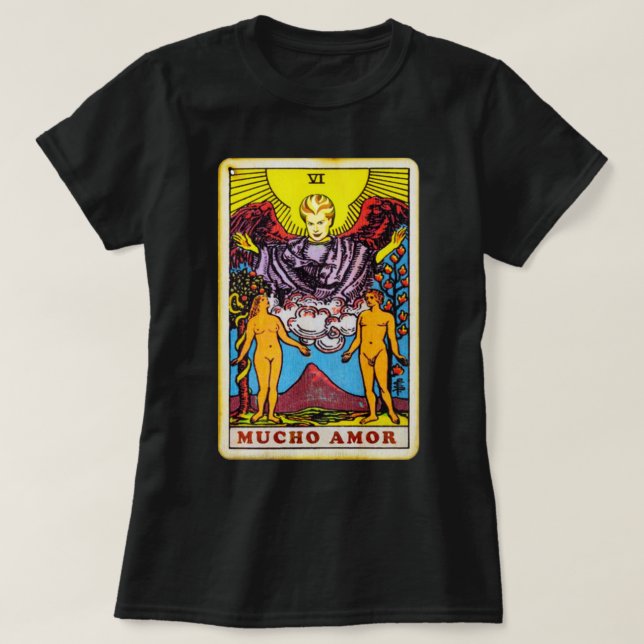 Walter Mercado T-ShirtWalter Mercado _ Mucho Mucho T-Shirt (Design vorne)