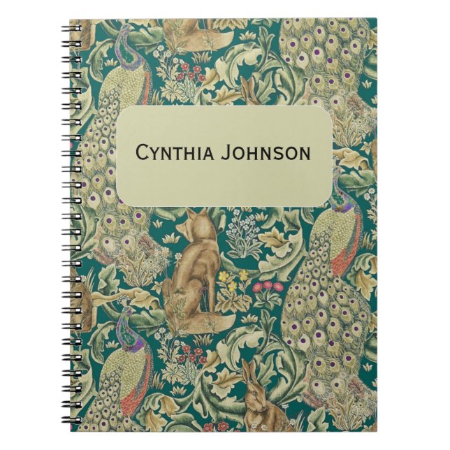 Walter Morris "Forest" personalized Notizblock (Vorderseite)