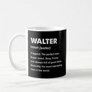 Walter Name Kaffeetasse