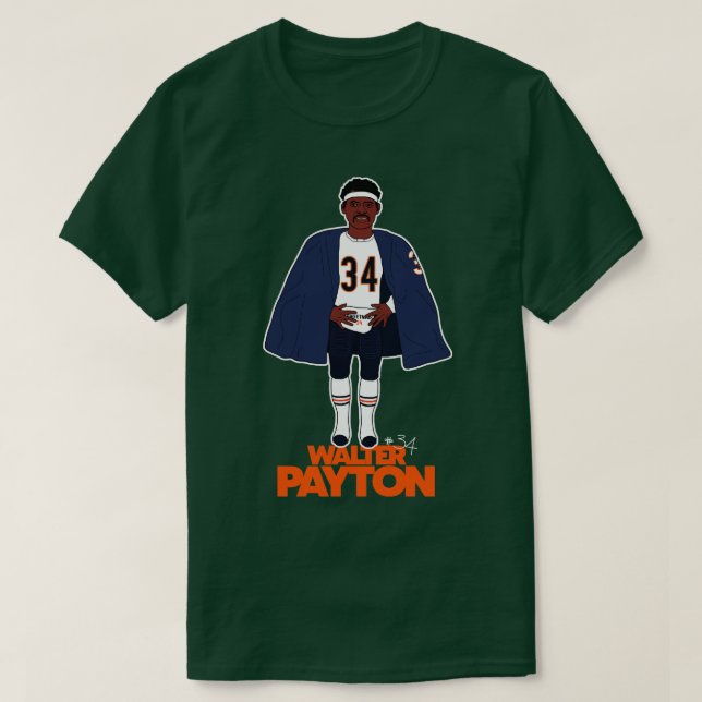 Walter Payton Sideline Cape T-Shirt (Design vorne)