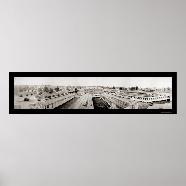 Walter Reed Hospital Foto 1919 Poster (Vorne)