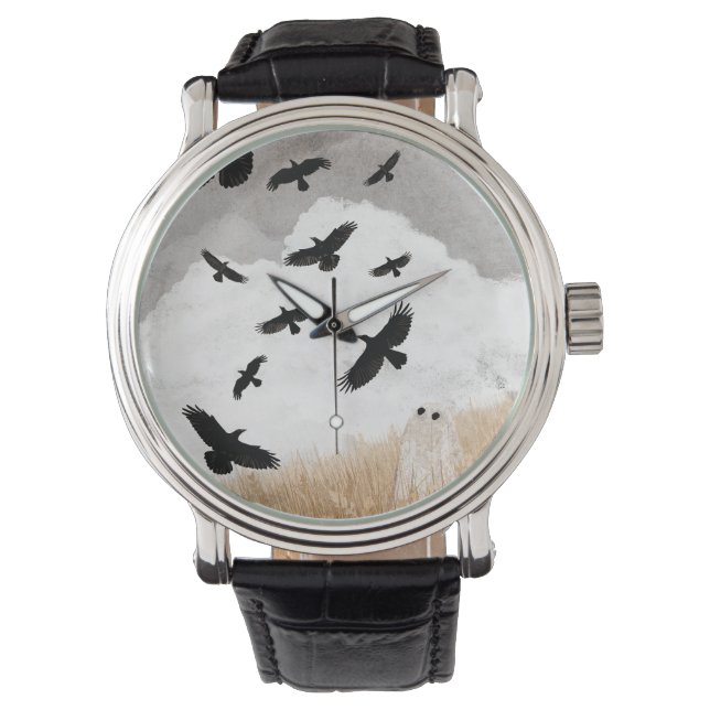 Walter & The Crows Armbanduhr (Vorderseite)