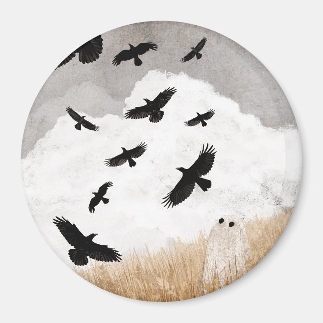 Walter & The Crows Magnet (Vorne)