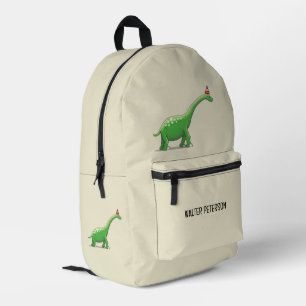 Walter the Dinosaur Bedruckter Rucksack