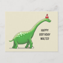 Walter the Long Neck Dinosaur