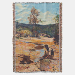 Walter Withers Panning for Gold 1893 Australien Decke