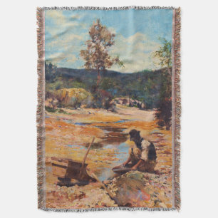 Walter Withers Panning for Gold 1893 Australien Decke