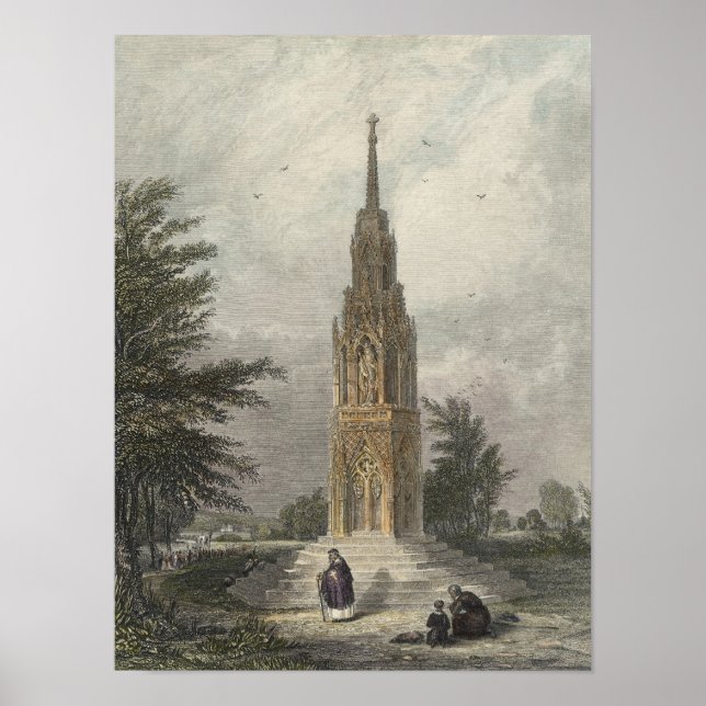 Waltham Cross, c.1820 Poster (Vorne)