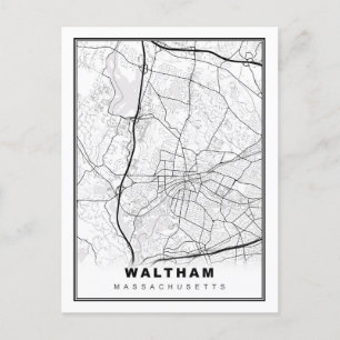 Waltham Karte