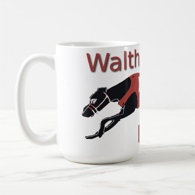 Walthamstow E17 Windhund-Tasse Tasse (Links)