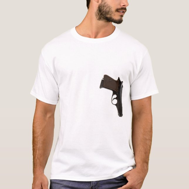 Walther PPK Schulter hoster T-Shirt (Vorderseite)