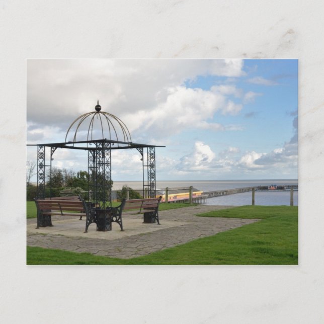 Walton auf der Naze mit Pier Postkarte (Vorderseite)